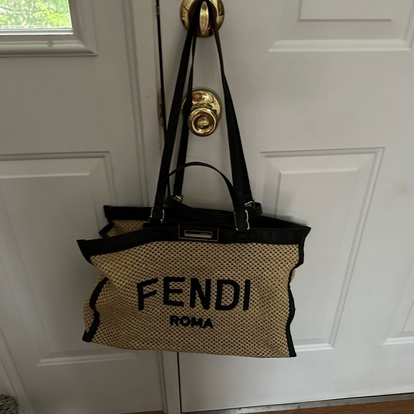 Black and Tan Women's Tote Bag LUXURY INSPIRED : see more pics - Picture 4 of 4